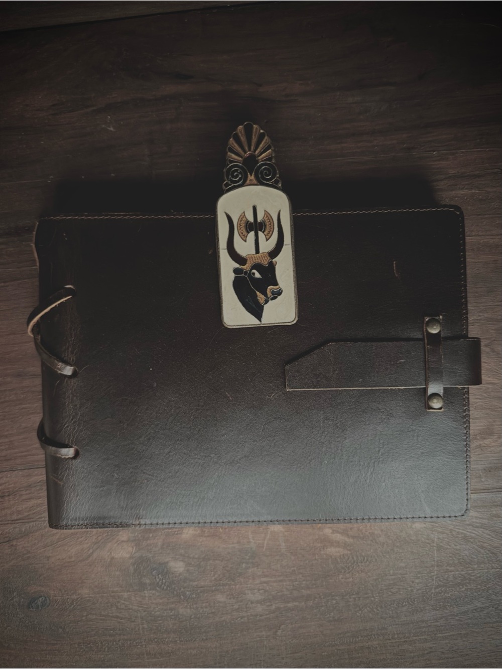 Handmade Leather Bound Journal | Rustic Artisan Sketchbook Notebook